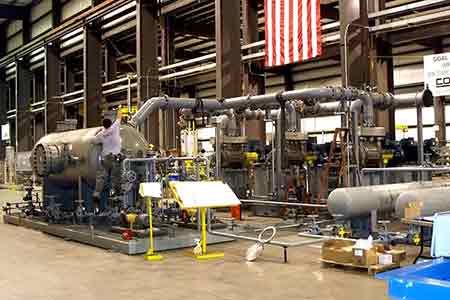 918博天堂液环泵机组在阿美石油公司Aramco-和壳牌合资的Motiva炼油厂项目使用现场