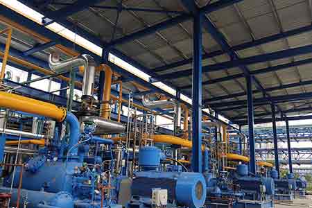 918博天堂液环泵机组在重庆华峰聚酰胺有限公司己二腈项目使用现场