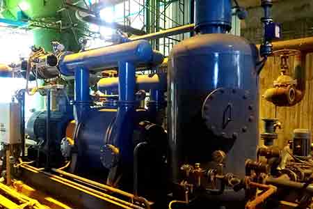 918博天堂液环泵机组在印度电厂使用现场