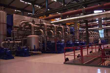 918博天堂液环泵机组在冰岛地热发电厂使用现场