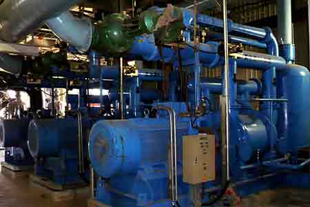 918博天堂液环泵机组在燕山湖电厂使用现场