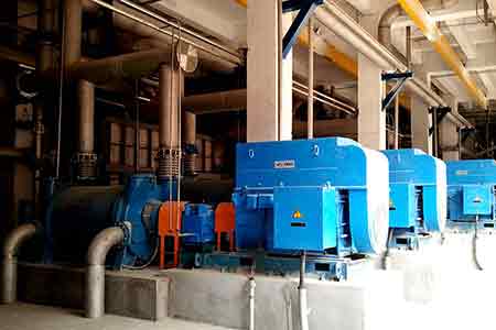 918博天堂液环泵机组在联盛纸业使用现场