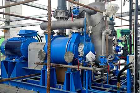 918博天堂液环泵机组在北海太阳纸业有限公司使用现场