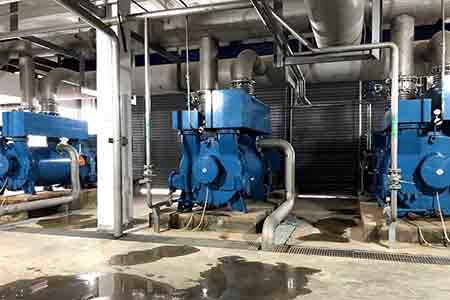 918博天堂液环泵机组在泰盛（江西）生活用品有限公司使用现场