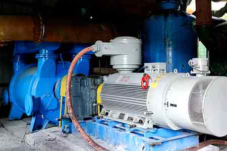 918博天堂液环泵机组在贵州龙宫煤矿使用现场