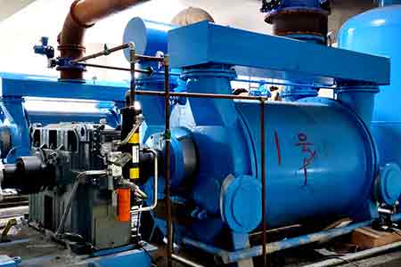 918博天堂液环泵机组在贵州渣坪煤矿使用现场