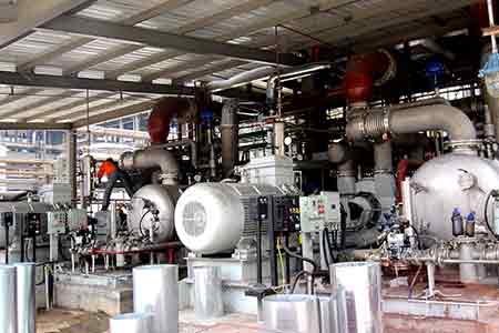 918博天堂液环泵机组在攀枝花钢铁厂使用现场