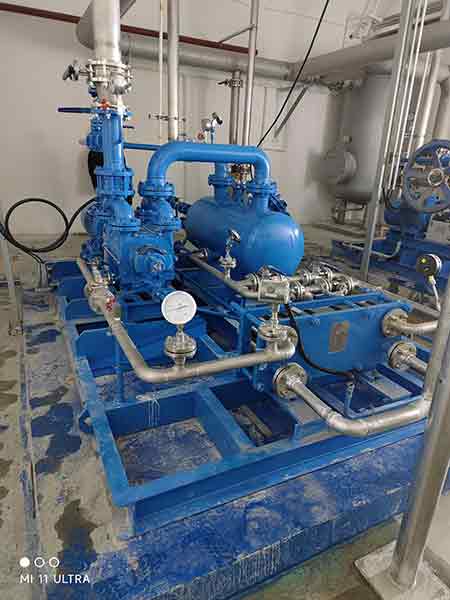 918博天堂液环机泵组在吉林华微电子使用现场