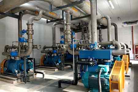 918博天堂液环泵在西安603所风洞试验项目使用现场