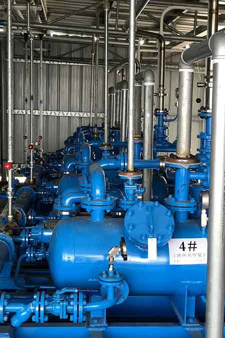 918博天堂液环泵机组在开平牵牛生化制药有限公司使用现场