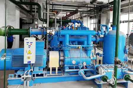 918博天堂液环泵机组在本钢板材余热发电厂使用现场